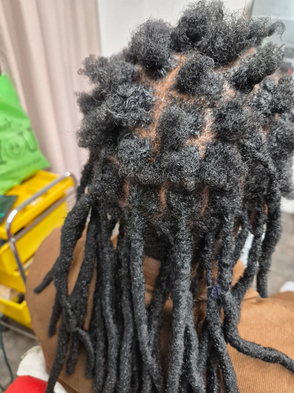 Locs Repair on natural hair - Milly's FAB Tucson salon