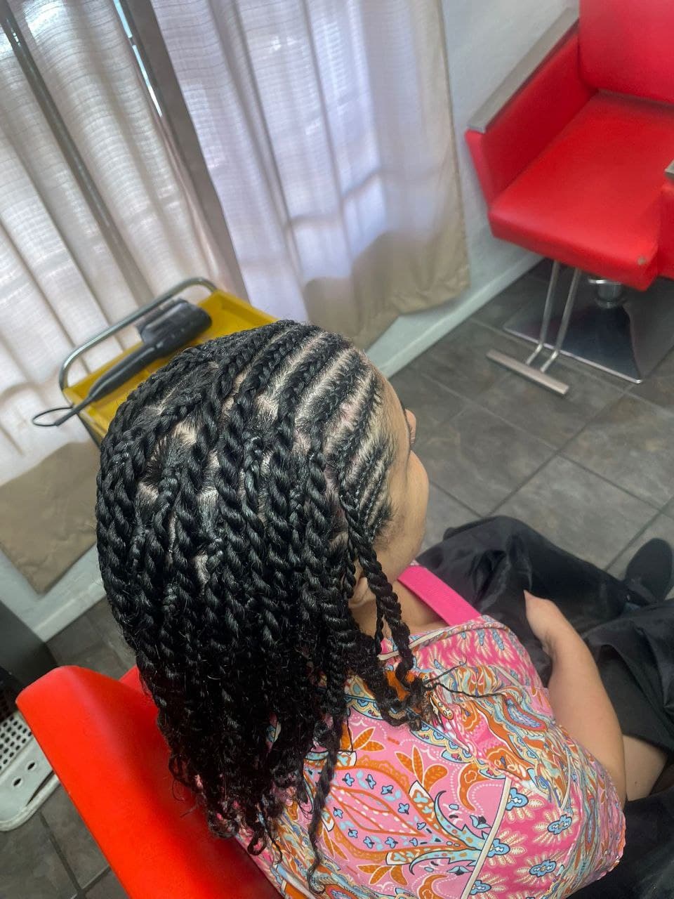 Cornrows & Box Braids hair braiding Tucson - Professional female braids