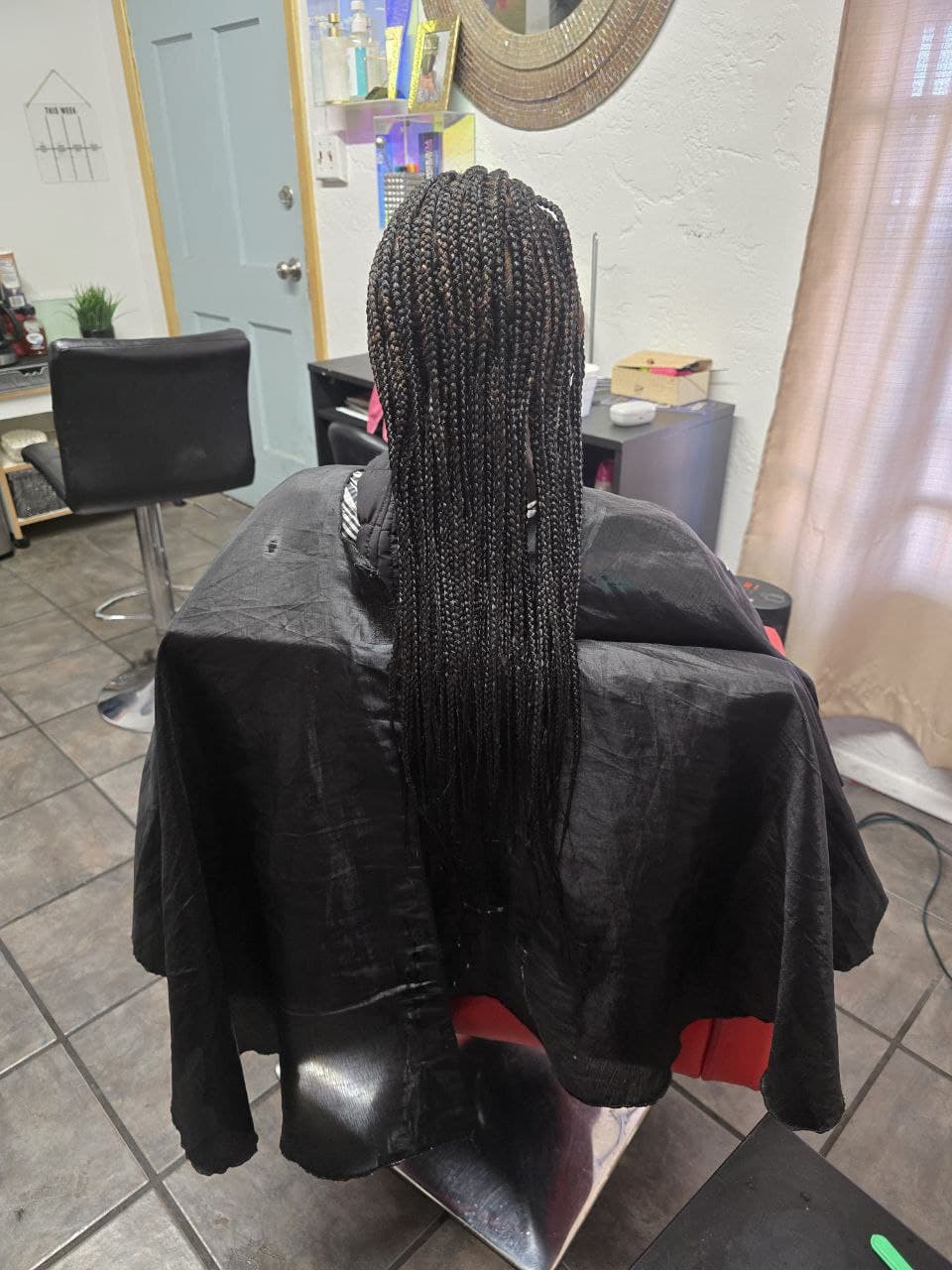 Medium Box Braids in Tucson Arizona - Female Braids specialist