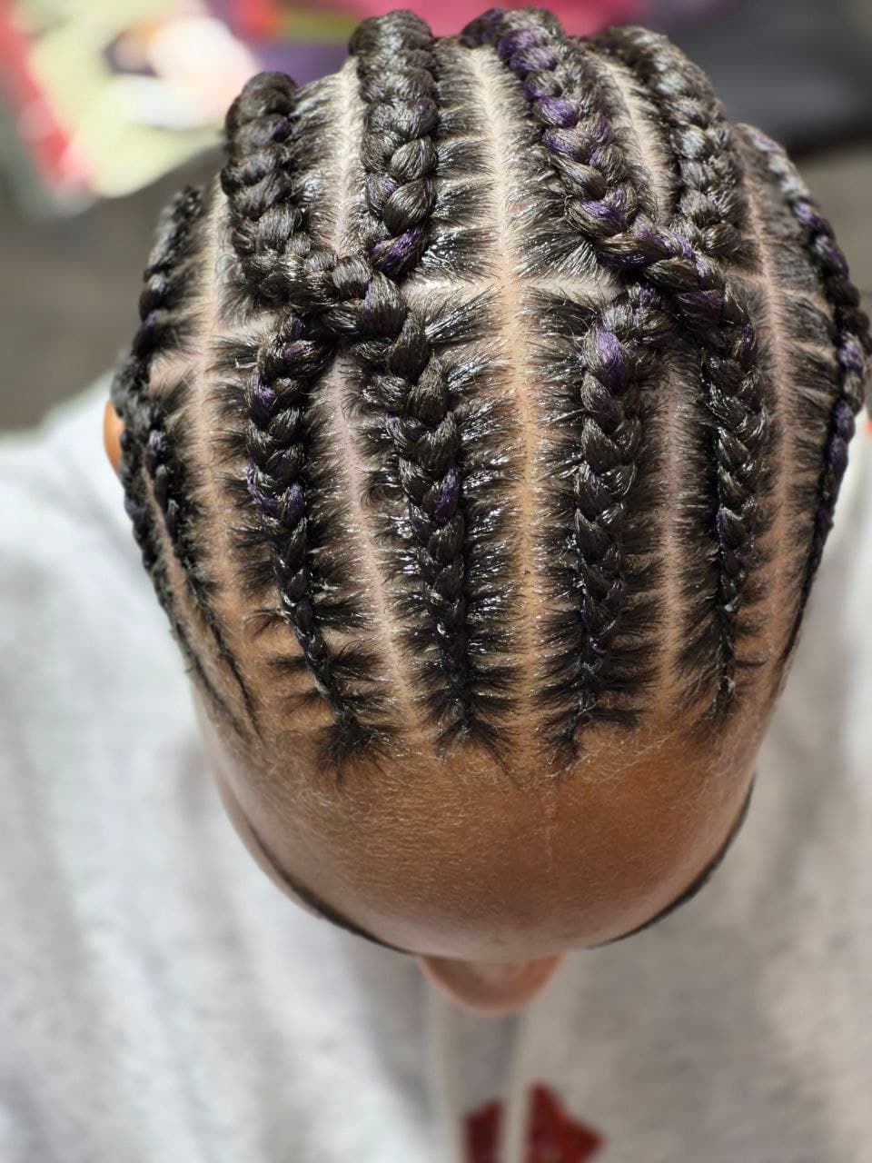 Female Cornrows hair braiding Tucson - Professional female braids