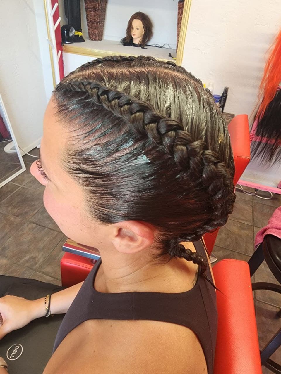 Professional french braids for natural hair in Tucson AZ