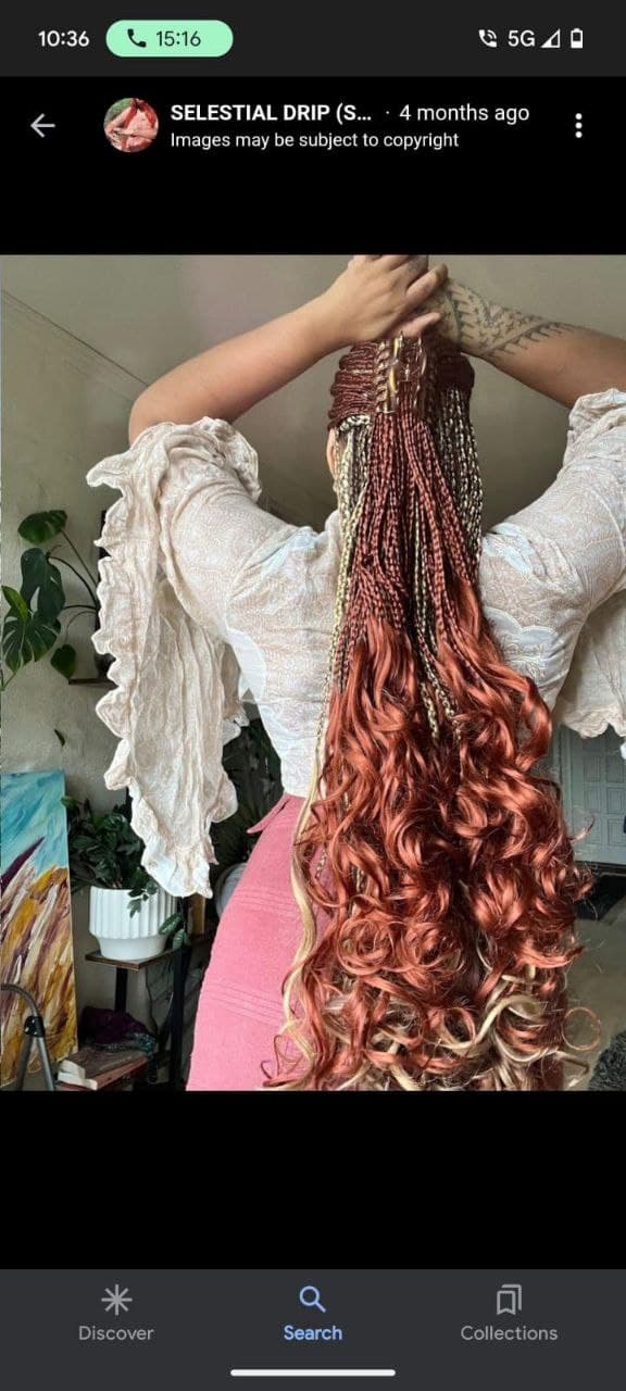 French Curl on natural hair - Milly's FAB Tucson salon