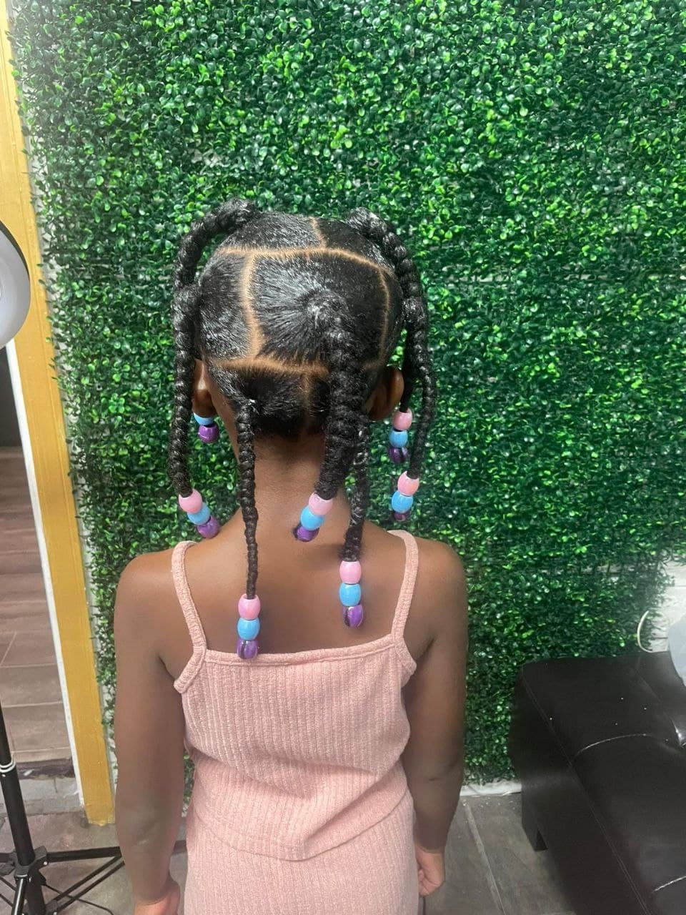 Little Girls Braids for all hair types - Tucson braiding specialist