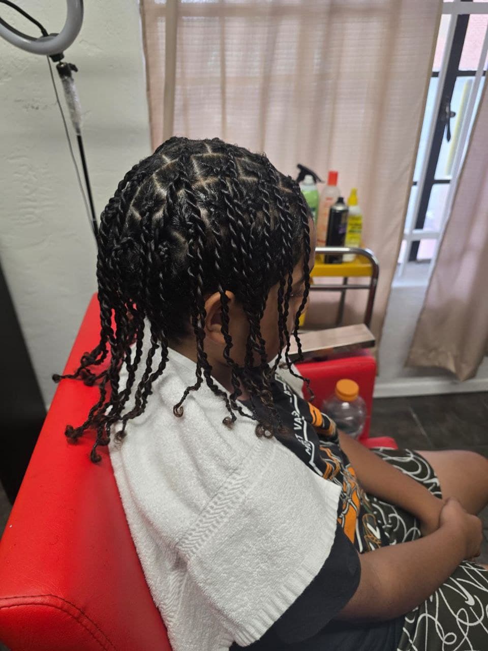 Professional male twists for natural hair in Tucson AZ