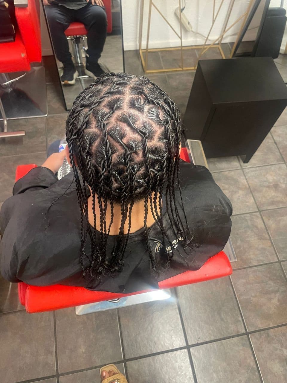 Beautiful male twists hairstyle - East Tucson salon