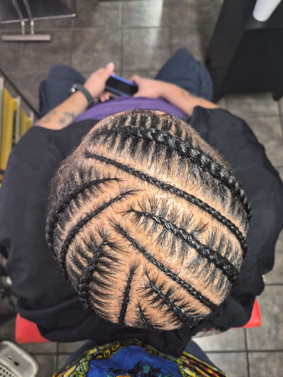 Stitch Braids hair braiding Tucson - Professional men's braids
