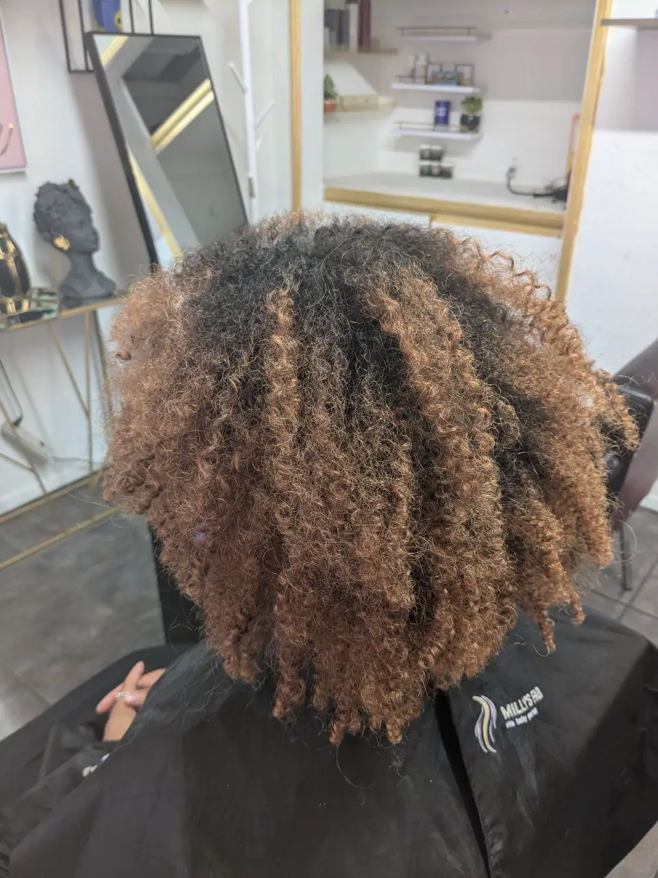 Instant Locs protective style - Tucson hair braiding by Milly's FAB