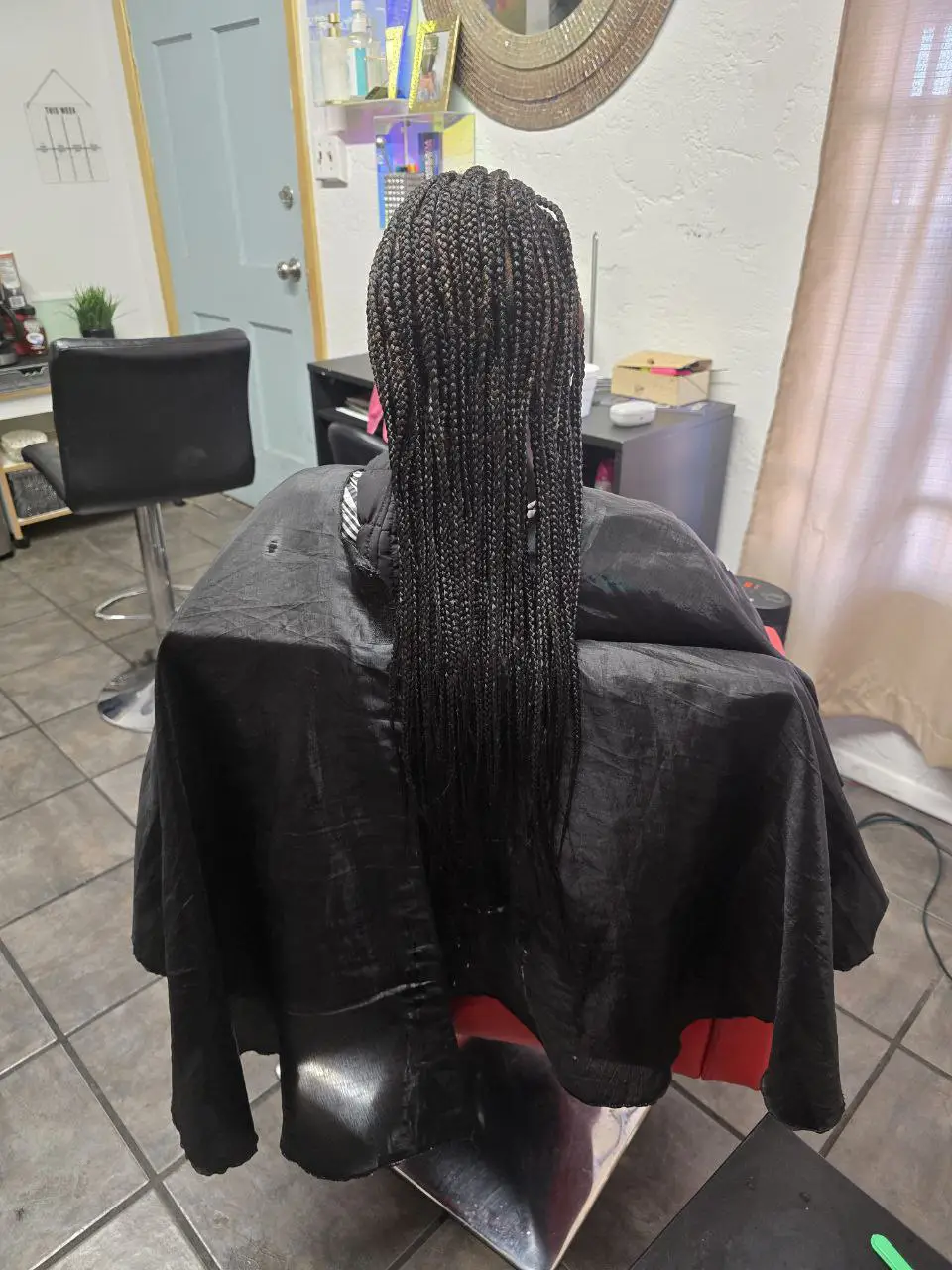 Medium Box Braids (Straight Ends) - Style 5