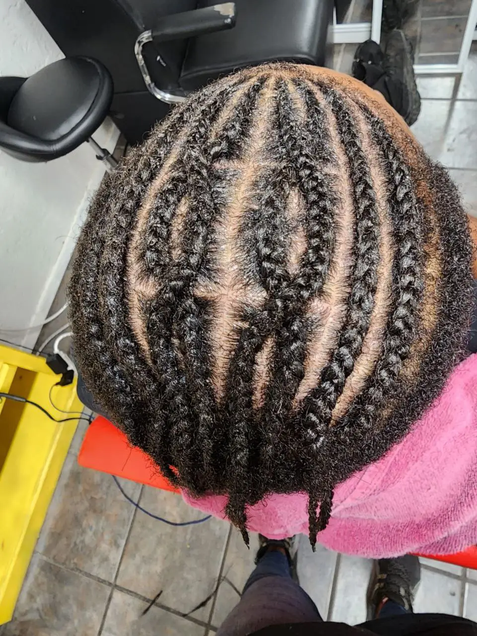 Boys Braids on natural hair - Milly's FAB Tucson salon