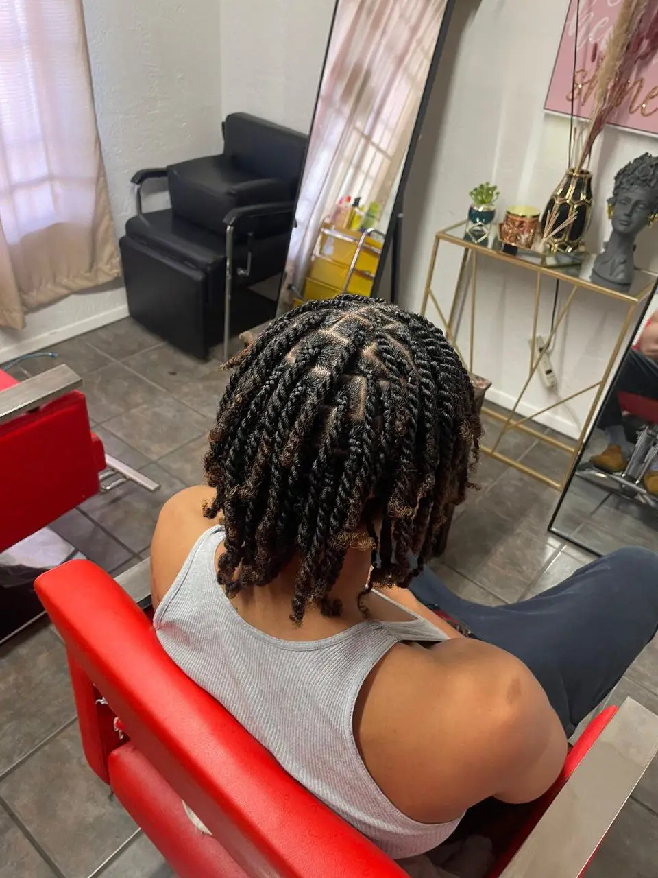 Professional male twists for natural hair in Tucson AZ